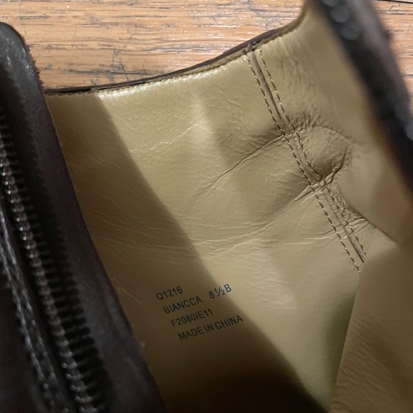 coach biancca brown booties size 8 1/2 - Picture 4 of 4